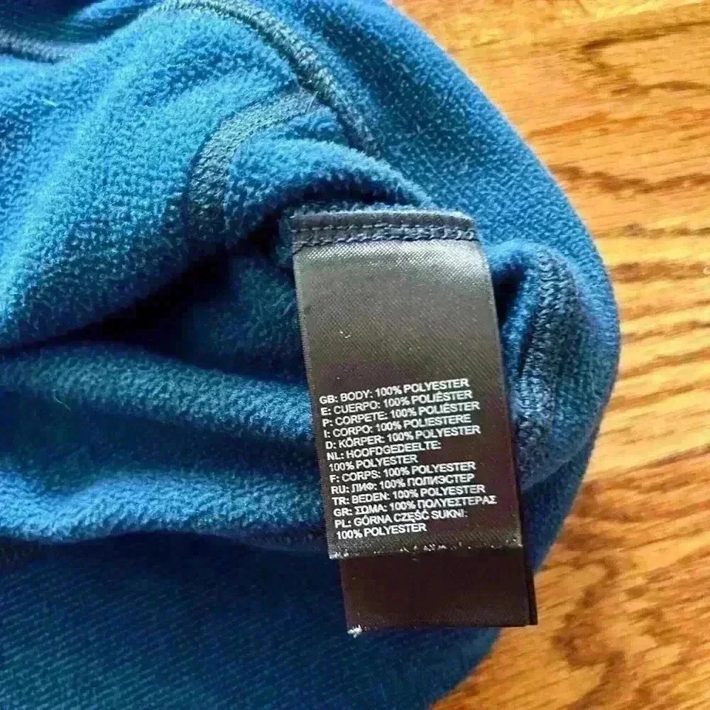 The North Face Full-Zip Hoodie Jacket Blue Boys Size Large 14/16